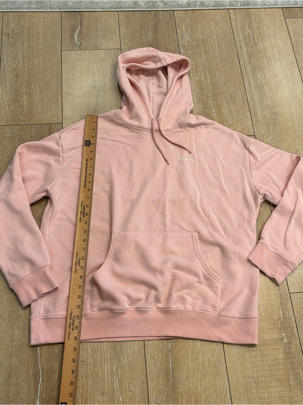 Columbia Nature Awaits Graphic Hoodie Women’s Large Pink Fleece Lined Pullover - Picture 5 of 6